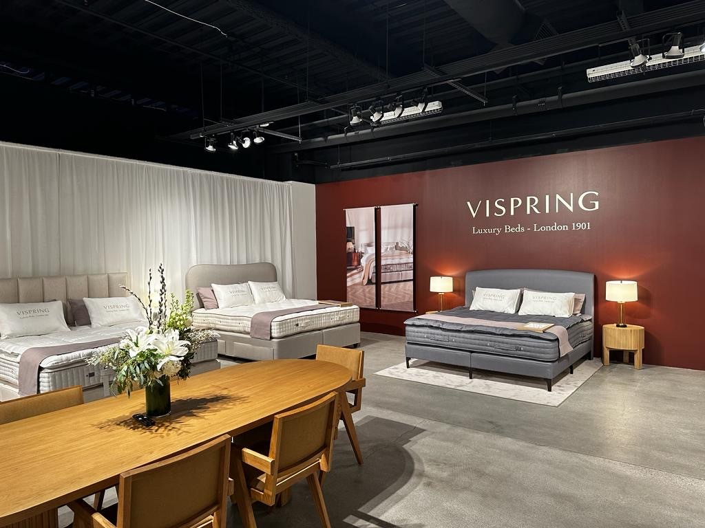 VISPRING SHOWCASES NEW LAUNCH AT LAS VEGAS MARKET Vispring